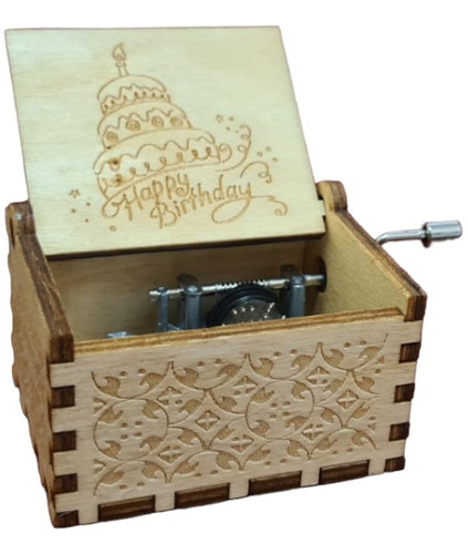 Caja Musical Happy Birthday Gbp Colecciones