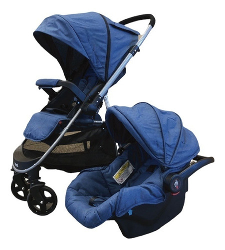 Cochecito De Paseo Para Bebe Travel System 3 En 1 - Tinok