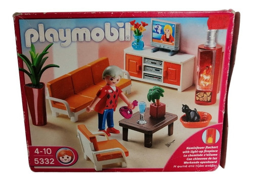 Playmobil 5332 Set Dollhouse Sala De Estar