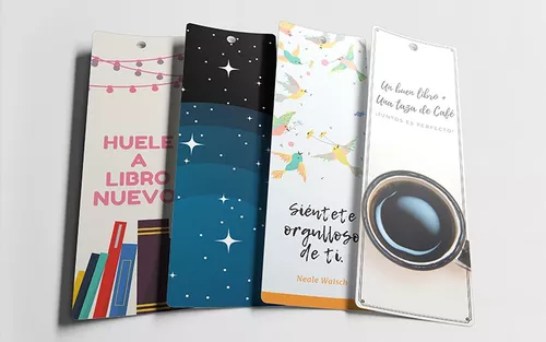 Separadores de Libros Personalizados  Impresión de Separadores de Libro –  Pop México