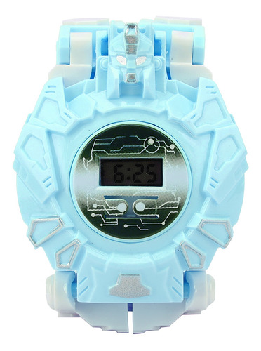 Reloj Transformador De Robot Reloj Digital Transformador Rel
