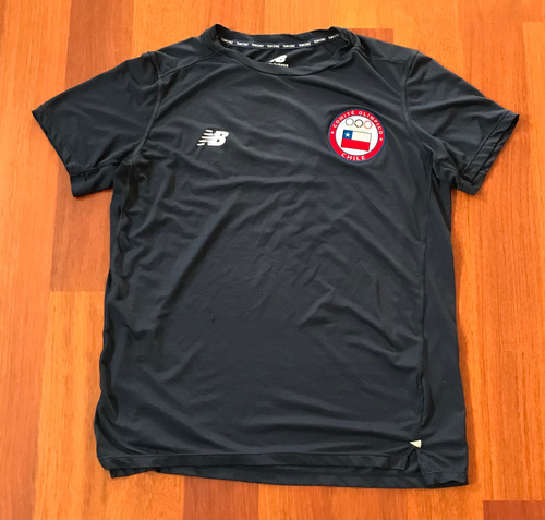 Camiseta Selección Chilena Comité Olímpico Talla M Azul (Usado)