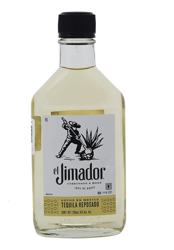 Tequila Jimador Reposado Nva Presentación 200 Ml