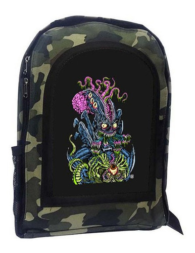 Mochila Camuflada Alien A24