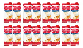 Leche Evaporada Carnation Clavel 16 Pzas De 679.88 Ml