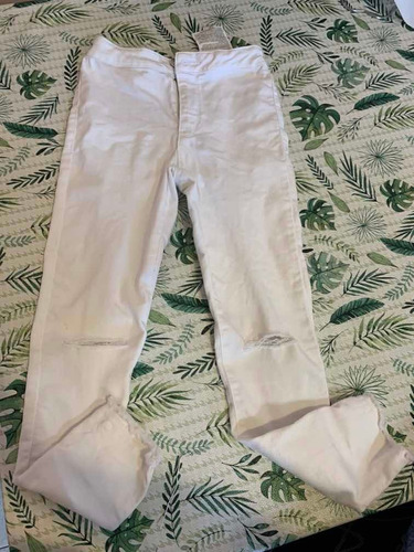 Pantalón Zara Elastizado Talle 8 Impecable 