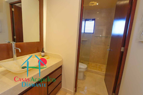 Cad Villa Emiliano. Con Terraza Con Alberca, Sala, Comedor, Bbq Y Vista A La Bahía De Acapulco