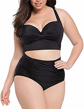 Malla Traje  Baño 2 Piezas Talle Grande Plus Size Xxxl