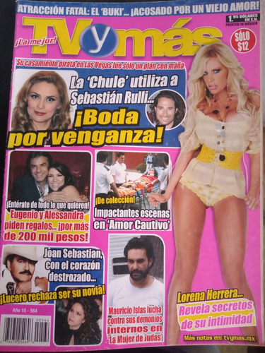 Lorena Herrera En Revista Tvymas Aracely Arambula 2012