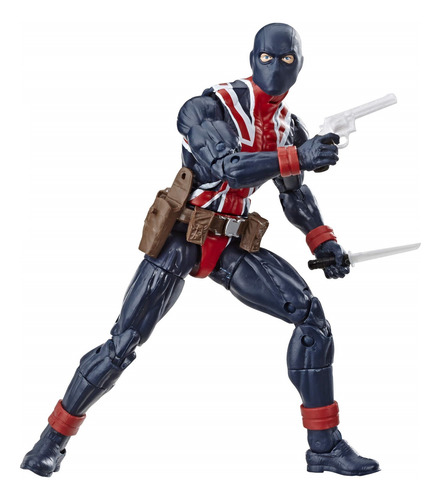 Marvel Legends Series Hulk Union Jack 2018 Sin Baf (Usado)