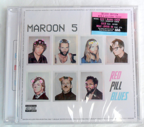 Maroon 5 - Red Pill Blues 2 Cds Deluxe Edition Nuevolsellado