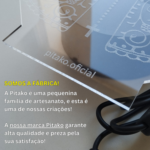 Luminaria Bts Banda Abajur Led Kpop Coreana P/ Decoração Usb