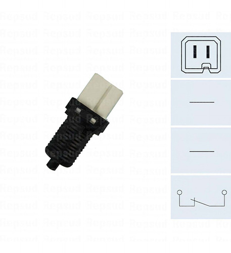 Switch De Freno Peugeot 406 2.0 2003 Dw10ated 8 Val