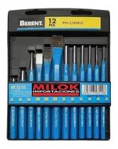 Comprar Juego De Punzones Y Cinceles  Berent 12 Pza Industrial Milok