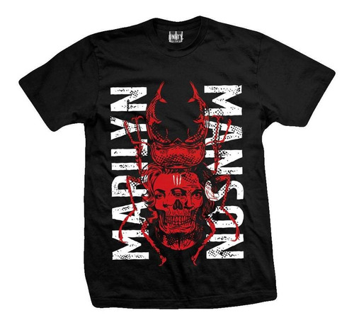 Remera Marilyn Manson  Two Faces 