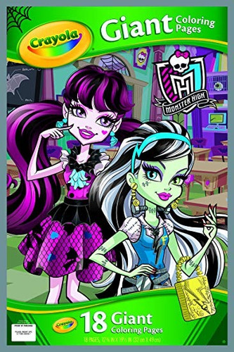 Crayola Monster High Gigantes De Colorear