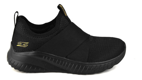 Champion Deportivo Skechers Bobs Squad Chaos 2shine Black