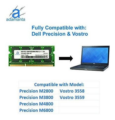 Memoria 8 Gb 1 Para Dell Alienware Inspiron Latitude Mhz