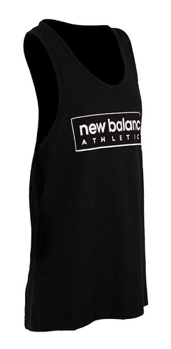 Imagen 2 de 5 de Musculosa Urbana New Balance Athletics Negro Niña