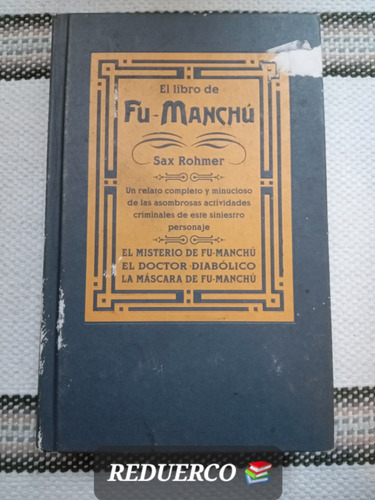 El Libro De Fu Manchú Sax Rohmer