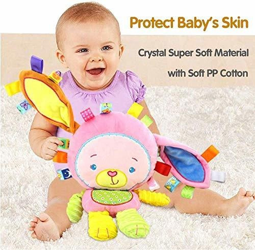 Sonajero Upalupa Plush Bunny Peluche Animal Lovey Infant Pac