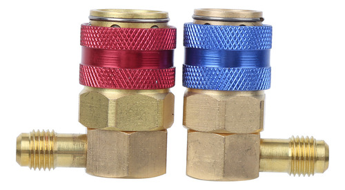 Acoplador R134a De 90 Grados Con Conector Rápido De Aire Aco