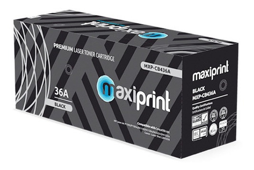Toner Maxiprint Compatible Con Hp Mxp-cb436a (36a) Td