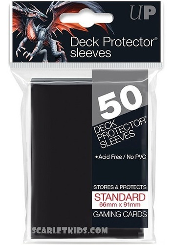 Protectores X50 + Deck Box Ultra Pro Negro Magic Pokemon