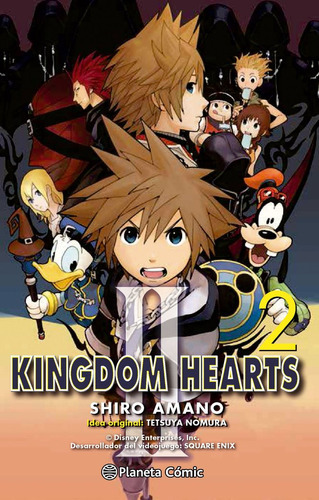 Kingdom Hearts Ii Nãâº 02/10, De Amano, Shiro. Editorial Planeta Cómic, Tapa Blanda En Español