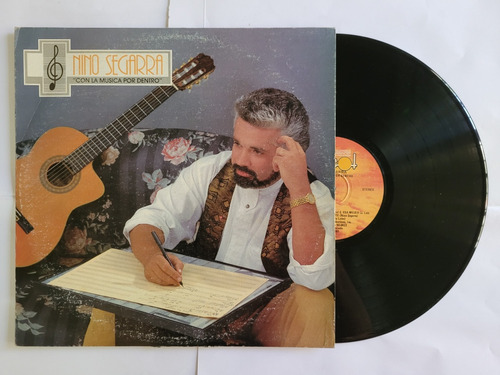 Nino Segarra Con La Musica Por Dentro Vinilo Lp 1990 Salsa