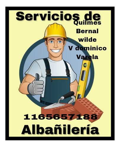 Albañil...colocador De Ceramicas. Plomero Zona Sur