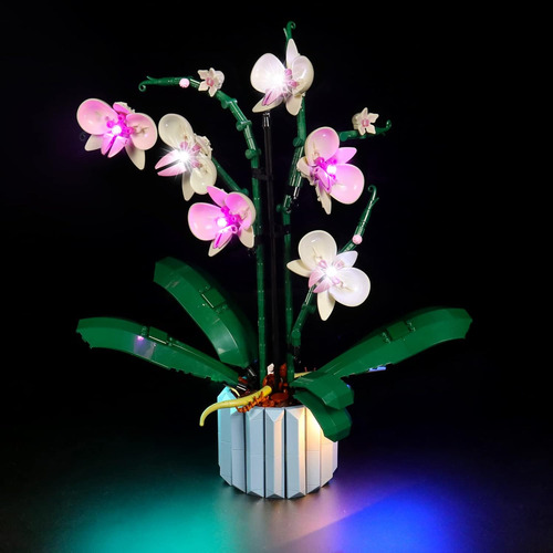 Compatible Con Íconos De Lego Flores De Orquídeas 10311, Kit