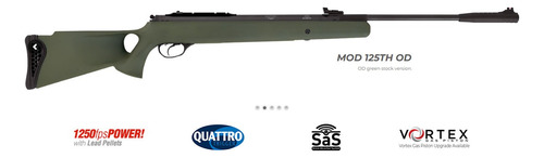 Rifle De Aire Comprimido Hatsan 125 Th Nitro Piston 1000 Fp