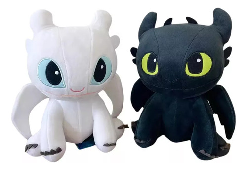 Q Peluche Furia Nocturna Night Fury Chimuelo Con Forma De