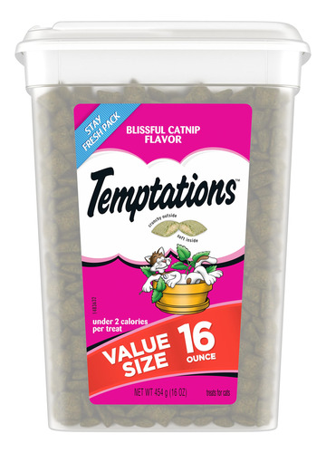 Temptations Classic, Crunchy And Soft Golosina Para Gatos, D