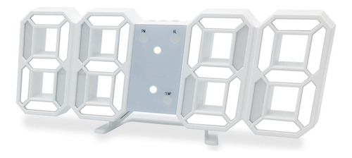Relógio De Parede Digital Led 3d Com Visor De Brilho