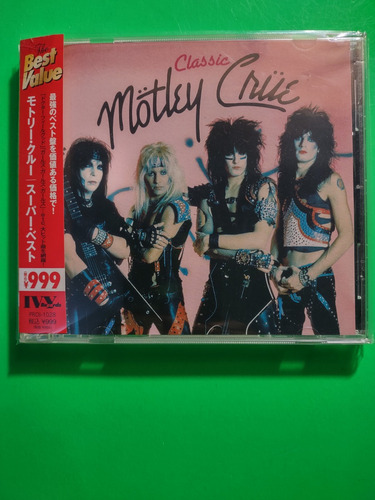 Mötley Crüe - Classic (cd Compilación, 2009 Japón)