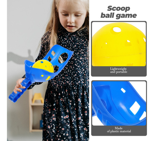 Juego De Pelota Scoop Toss & Catch Set Para Deportes Al Aire