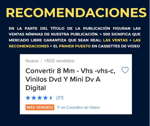 Imagen 3 de 9 de Digitalización Vhs - 8mm - Mini Dvd - Retiro Gratis Material