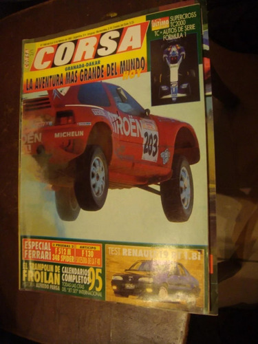 Revista Corsa 1488 2/95 Test Renault 19 Rt 1.8i