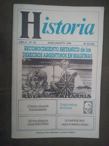 Historia Nº 38 Julio Agoso 1990
