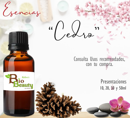 Esencia De Cedro Aromaterapia Bio Beauty