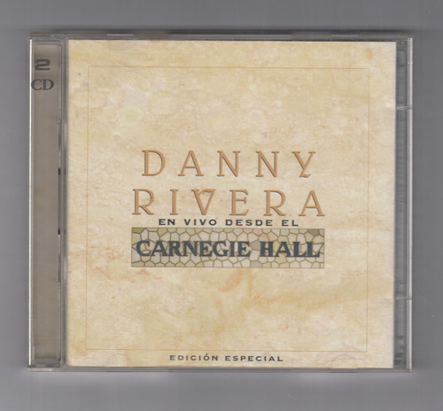 Danny Rivera Desde Carnegie Hall 2 Cd´s Original Qqe. Mz