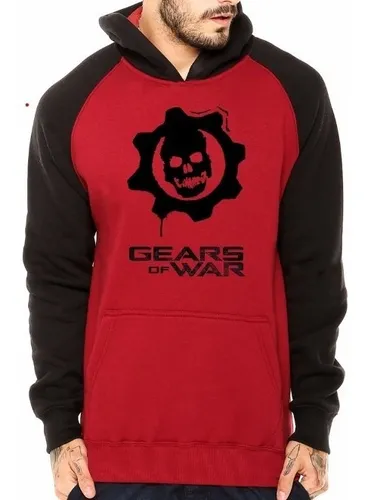 2 Moletons Gears Of War Com Acabamento Personalizado Frete gr tis