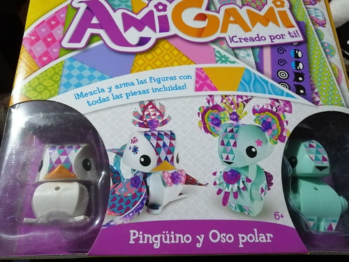 Amigami - Conjunto De Pingüino Y Oso Polar Para Ser Decorado