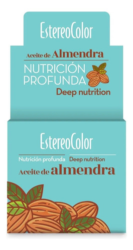 Aceite De Almendra Estereocolor Nutrición Profunda 4ml X40u
