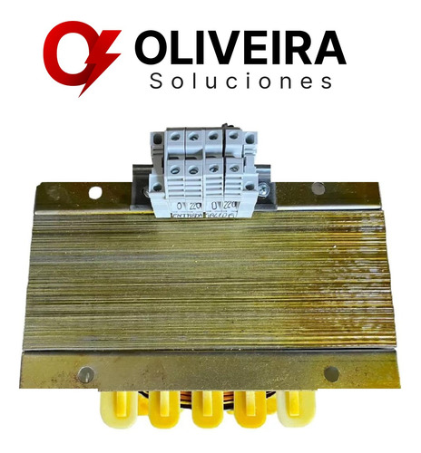 Transformador De Aislación Galvánica De 5 Kva De Potencia Negro
