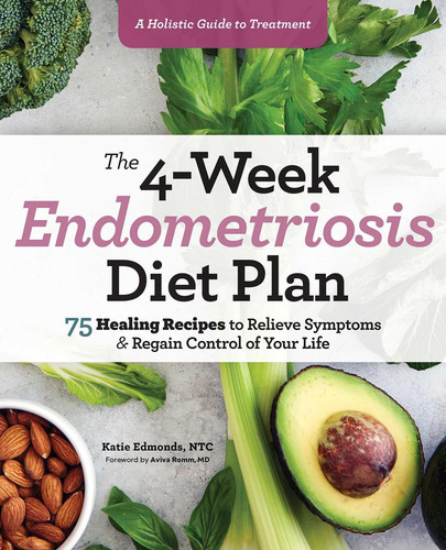 Libro O Plano De Dieta Para Endometriose De 4 Semanas Em Ing