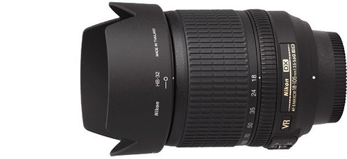 Lente Nikon Af-s Dx 18-105mm F/3.5-5.6 G Vr Teleobjetivo Fac