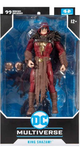 King Shazam! The Infected Mcfarlane Toys Dc Multiverse (Usado)